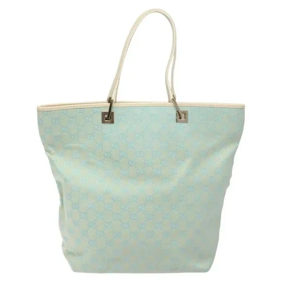 GUCCI GG Canvas Tote Bag Peppermint 001 1098 Auth 114291 - Picture 3 of 16